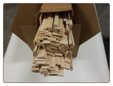 4x4x36 Box of Balsa Sticks