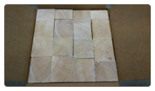 12"x12"x6" box of balsa 3" wide blocks