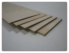 1/8 5-plyx6x24 Birch Plywood